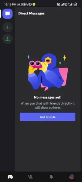 Account Discord creato