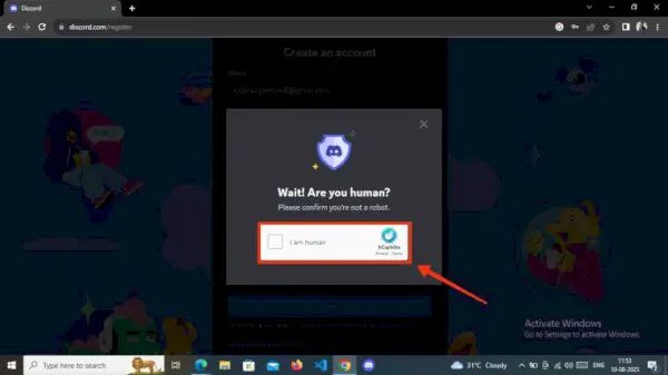 Conferma di non essere un robot