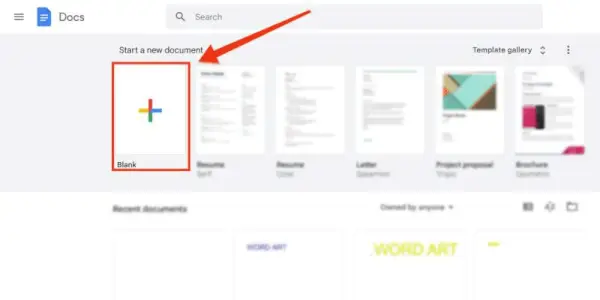 Obriu Google Docs i seleccioneu un document