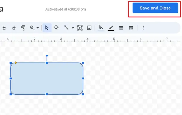 Text hinzufügen und Form speichern