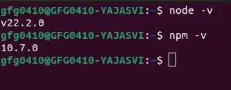 npm-Version