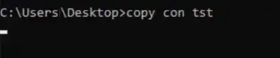 2 - Copy-Con-Command