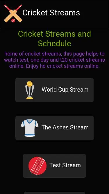 MyLiveCricket-alternativer