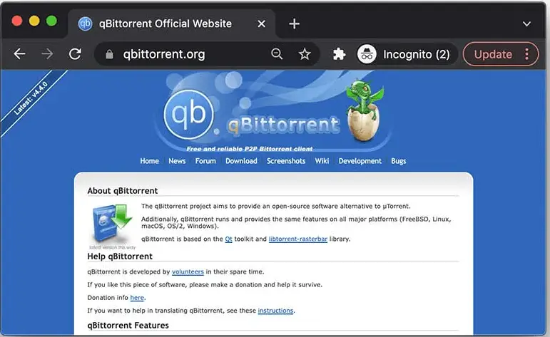 Alternatives à uTorrent