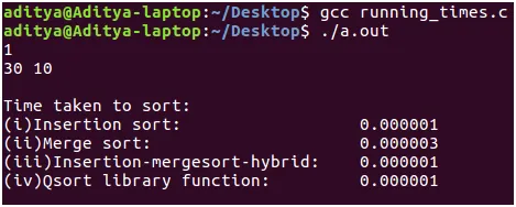 Asimptotička analiza i usporedba algoritama sortiranja