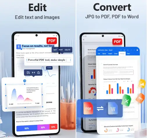 Aplicacions gratuïtes d'editor de PDF per a Android