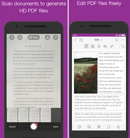 Gratis PDF Editor-apper for Android