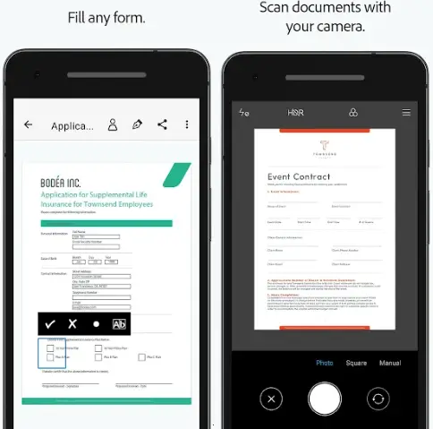 Gratis PDF Editor-apper for Android