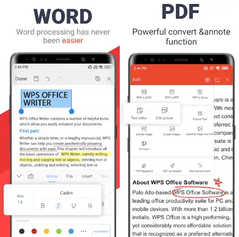 Gratis PDF Editor-apper for Android