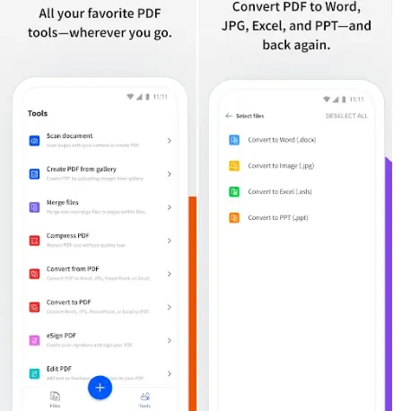 Aplicații gratuite PDF Editor pentru Android