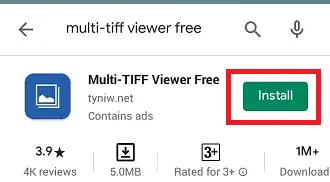 كيفية فتح ملفات TIF أو TIFF على Android