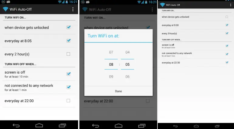 Hotspot-apps voor Android