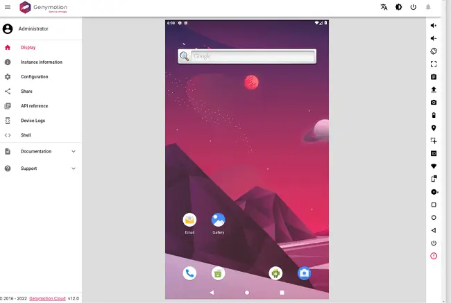 Android-emulator online