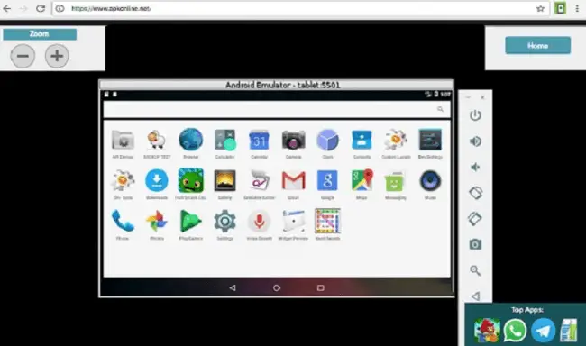 Online Android-emulator