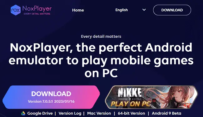 Online emulátor Android