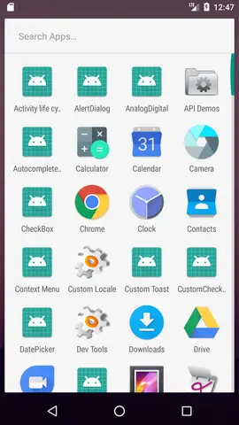 Androidアクティビティライフサイクルの出力例6