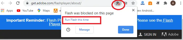 Uključite Flash u Chromeu