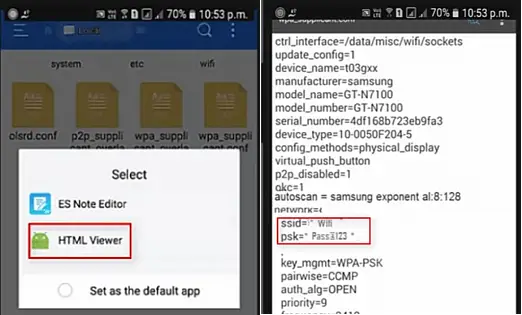 Kako najti geslo za Wi-Fi v sistemu Android