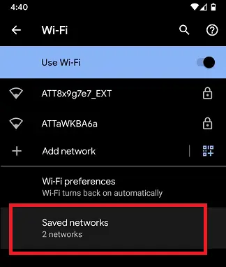 Cum să găsiți parola Wi-Fi pe Android