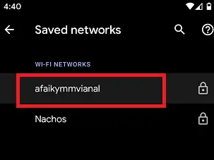 Jak znaleźć hasło Wi-Fi na Androidzie