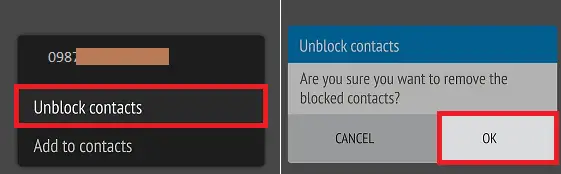 Como ver um número bloqueado e desbloqueá-lo no Android