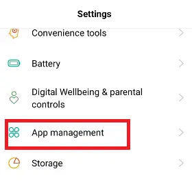 Como acessar o menu de configurações do Android