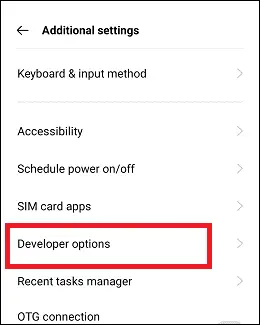 Como acessar o menu de configurações do Android