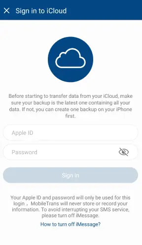 Com accedir a les fotos d'iCloud a Android