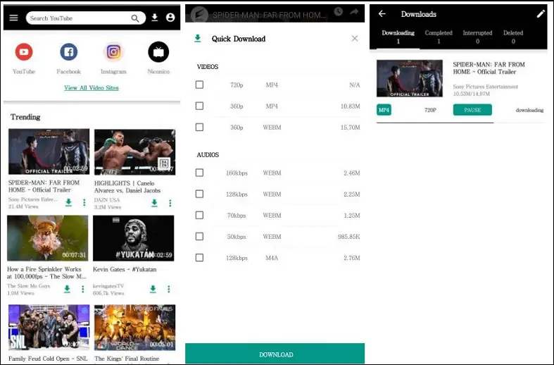 Comment télécharger de la musique depuis Youtube sur Android