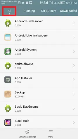 Comment trouver des applications cachées sur Android