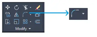 AutoCAD 필렛