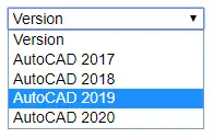 הורדה חינם של AutoCAD 2019