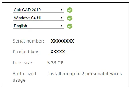 Безкоштовне завантаження AutoCAD 2019