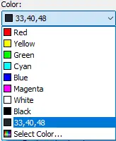 Couleur d'arrière-plan AutoCAD