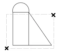 Étirement AutoCAD