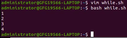 pętla while w systemie Linux