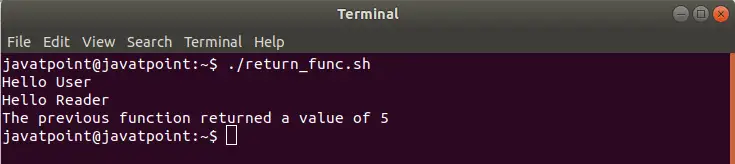 Fonctions de bash