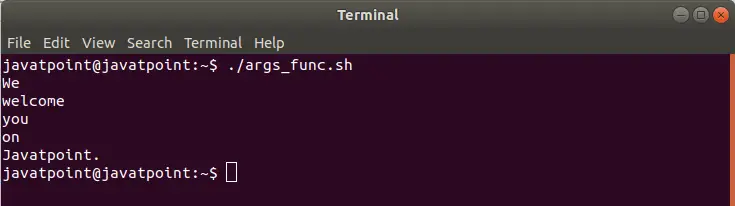 Fonctions de bash