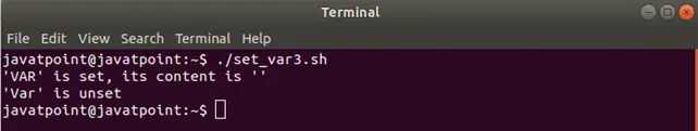 Bash Vérifiez si la variable est définie