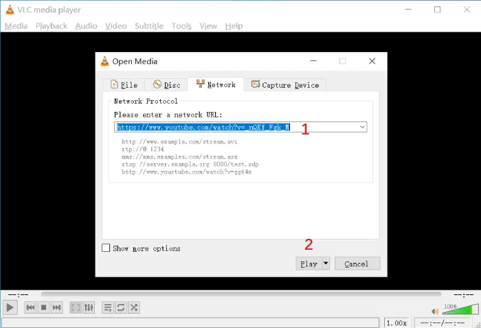 Hvordan laste ned YouTube-video i VLC Media Player