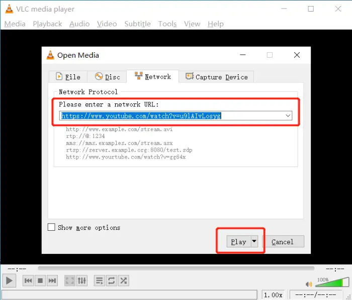 Hvordan laste ned YouTube-video i VLC Media Player