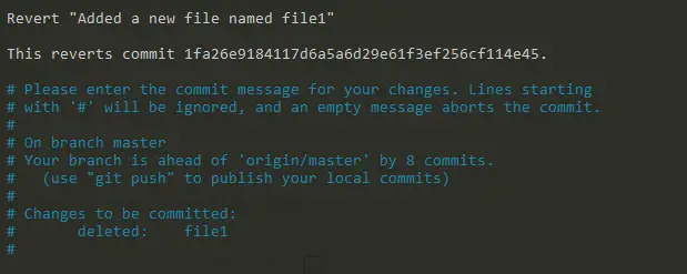 Com git desfer l'últim commit