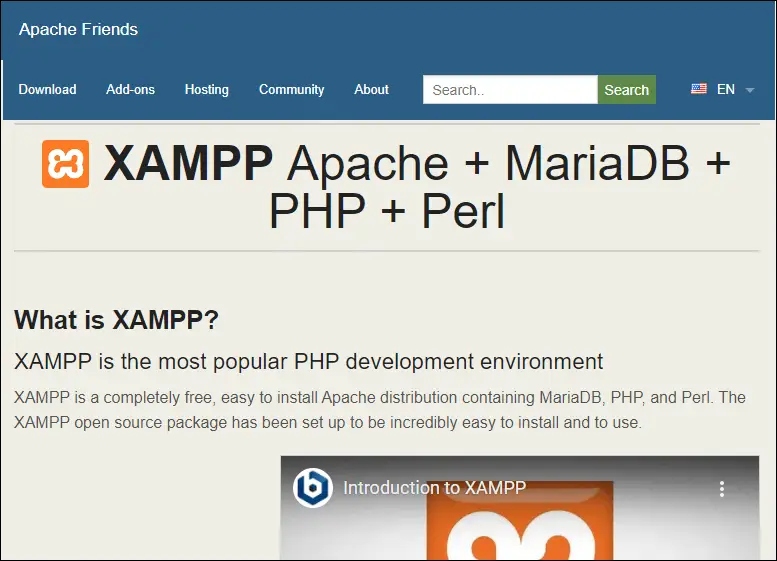 XAMPP の代替手段