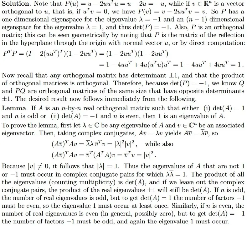 Putnam-oplossing