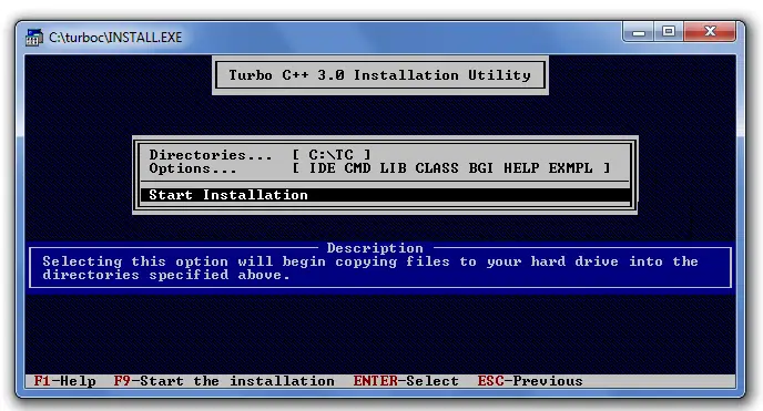 turbo c nasıl kurulur