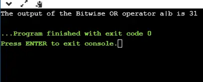 Bitwise Operator i C