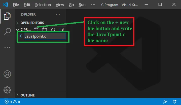 Visual Studio Code で C プログラムを実行する方法