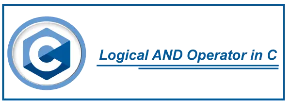 Logical AND Operator ב-C