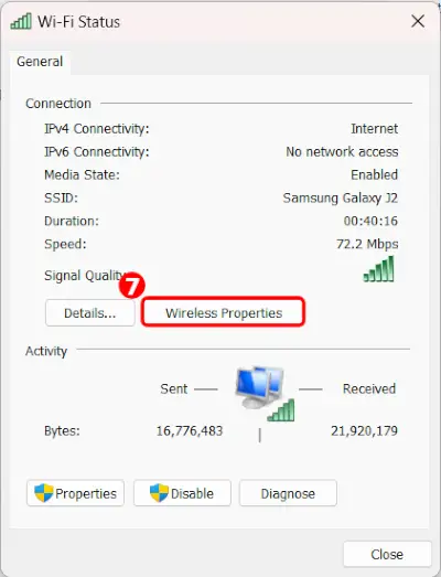 Перевірте-пароль-Wi-Fi-через-мережу-&-Інтернет-налаштування_5
