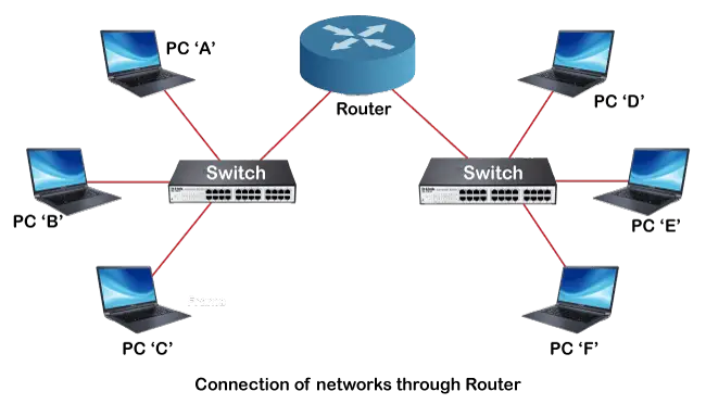 Schalter vs. Router